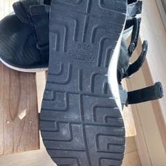 コールマンスポーツサンダル黒25.0の画像