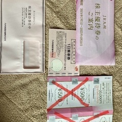 10月6日お取引き完了までの限定お値下げ‼️JR九州株主優待券