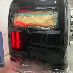 おクルマのキズ、凹みお安く直します。　自動車板金　自動車塗装 - 取手市