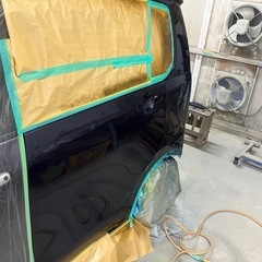 おクルマのキズ、凹みお安く直します。　自動車板金　自動車塗装 - 車検