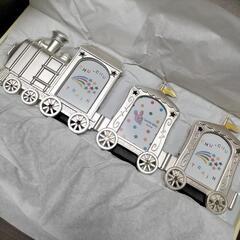 新品 フォトフレーム トレイン Bambini 化粧箱入 電車型...