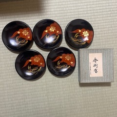 秀衡塗　　小皿