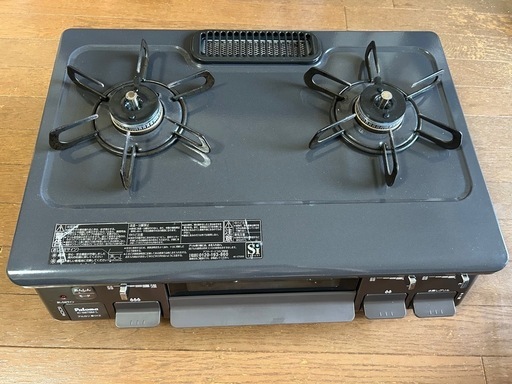 ガスコンロ　パロマIC-S87BM-2L 2022年製