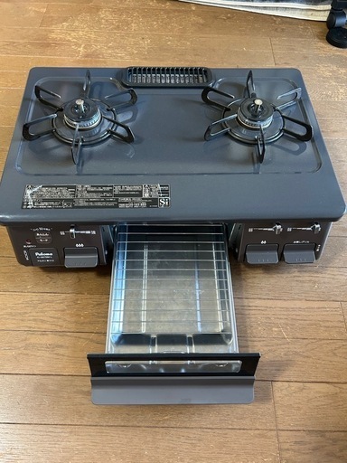 ガスコンロ　パロマIC-S87BM-2L 2022年製