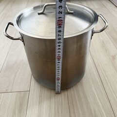 ステンレス寸胴鍋を差し上げます。の画像
