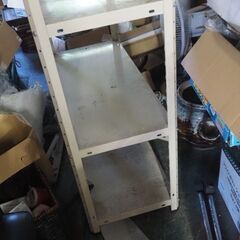 アイアンラック、棚、スチール中量棚、５段、８８x４１x１８０、ベージュの画像