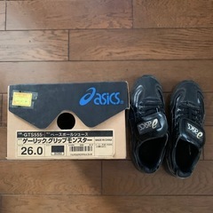 ベースボールシューズの画像