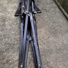 新しい張替え布付き アデイロンダック リラックスキャンパーズチェア 黒  小田急線祖師谷大蔵徒歩15分の事務所に取りに来る方用 3000円の画像