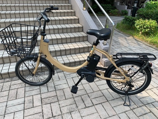 【美品】限定お値下げ　9月のみ　Panasonic 電動自転車　SW ベージュ　子乗せ可　オプションあり