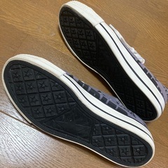 未使用スニーカー24.5の画像
