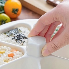 決まりました！【簡単入れるだけ】一気におにぎり🍙6個作れるの画像