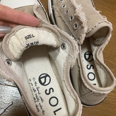 レディーススニーカーLサイズの画像