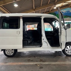 快適なターボ‼️月々1.1万円〜分割可‼️大人気の軽ハコバン入りました！車検2年付き‼️【名義変更代込み】人気のダイハツ アトレーワゴン☆HDDナビ付き☆走行中DVD見れます☆スライドドア☆純正アルミ☆ドラレコ付き☆そのまま乗って帰れます‼️の画像