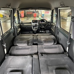 快適なターボ‼️月々1.1万円〜分割可‼️大人気の軽ハコバン入りました！車検2年付き‼️【名義変更代込み】人気のダイハツ アトレーワゴン☆HDDナビ付き☆走行中DVD見れます☆スライドドア☆純正アルミ☆ドラレコ付き☆そのまま乗って帰れます‼️の画像