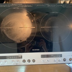 【取引者決定】アイリスオーヤマ　IHクッキングヒーター2口