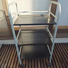 3段ラックキッチンワゴン