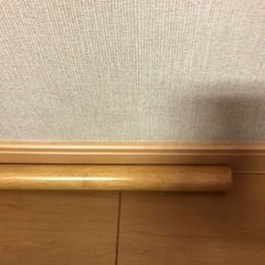 未使用集成材白木手摺り4本セットの画像