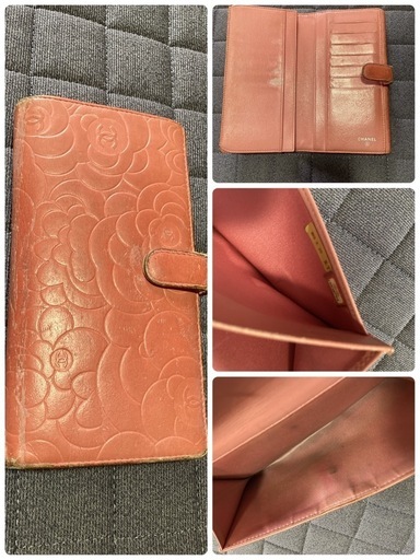 CHANELカメリア　財布　2点セット