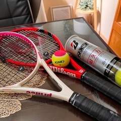 硬式テニスラケット2本