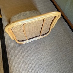 籐の座椅子
の画像