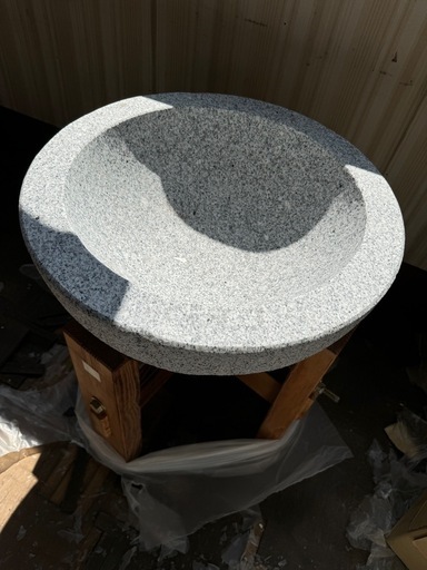 餅つきセット　石臼・杵