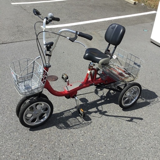 シニア四輪自転車 エアロ クークルM2 TB-M14 TB-M14Z-2 パンクしない四輪