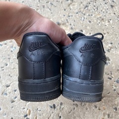 NIKE エアフォースワン　ブラックの画像