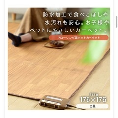 ホットカーペット　防水の画像