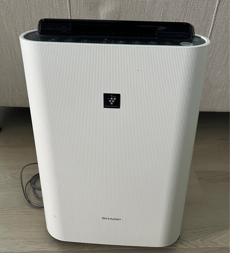 シャープ　加湿空気清浄機 KC-G50-W 中古