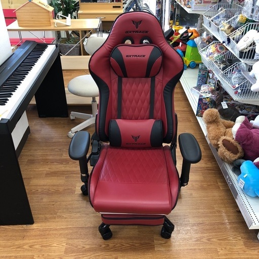 GXTRACE ゲーミングチェア　程度B レッド【取りに来れる方限定！】