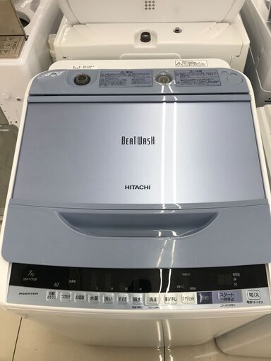 ★ジモティ割あり★ HITACHI 洗濯機 7ｋｇ 18年製 動作確認／クリーニング済み HJ4293