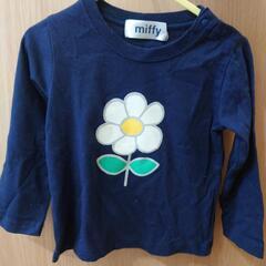 バースデー　ミッフィーちゃんロンＴ　95cm  ネイビー