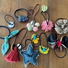 ハンドメイド ヘアゴム まとめ売り SSの画像
