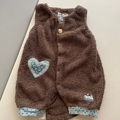 チップトリップ　モコモコロンパース
