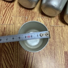 アルミ製? お菓子の型の画像