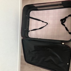 キャリーケース s ピンク　チェックの画像
