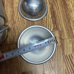 アルミ製? ドーム型カップの画像