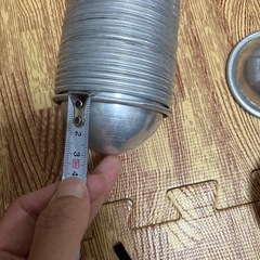 アルミ製? ドーム型カップの画像