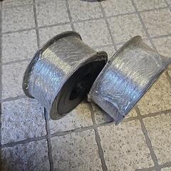 金属ワイヤー　新品2巻き　鉄　金属　鋼鉄　スクラップ