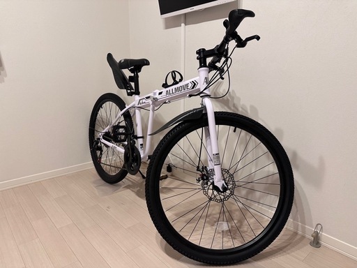 【新品未使用】クロスバイク 26インチ (イオンバイクにて組立済)