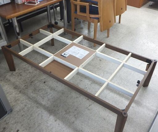 ニトリ こたつ 大きめ 150×80cm 長方形 ブラウン 木目調 コタツ☆ 札幌市 北区 屯田 
