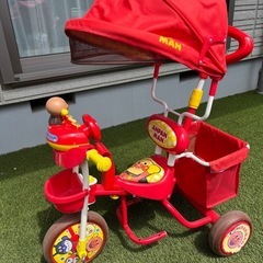 アンパンマン　デラックス三輪車の画像