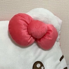 フェイススクエアクッション キラカワ ハローキティの画像