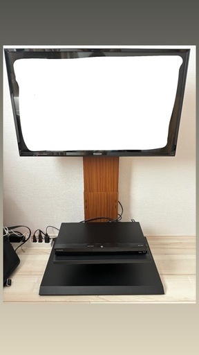【テレビ台・DVDレコーダー付】Panasonic TV テレビ　ビエラ　32型