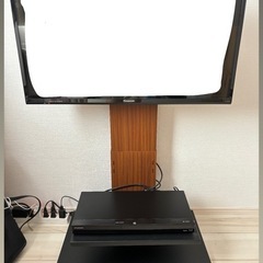 【テレビ台・DVDレコーダー付】Panasonic TV テレビ　ビエラ　32型