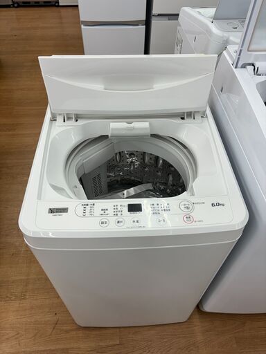 ☆ジモティー割引有☆ヤマダ/6kg洗濯機/YWM-T60H1/2023年製