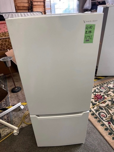 No.0250  21年山田冷蔵庫117L 配送無料❗️