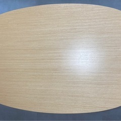 【無印良品】定価3万円以上　楕円こたつ小、こたつふとん