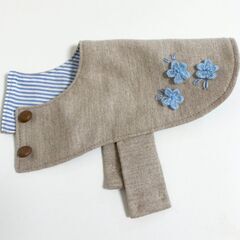 犬の服手作り教室　ワークショップ　ピッタリサイズのラップコートを作りましょうの画像