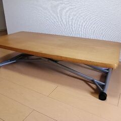 昇降式テーブル 高さ調整可能の画像